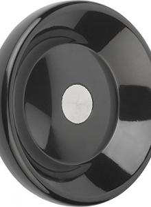 22 mm Bore Size Metric Kipp 06275-0250X22 Aluminum Disc Handwheel Without Handle 250 mm Diameter Planed