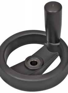 22 mm Bore Size Metric Kipp 06275-0250X22 Aluminum Disc Handwheel Without Handle 250 mm Diameter Planed