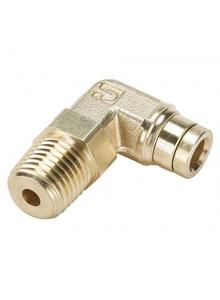 Parker 379PLPSP-6M-pk10 Composite Push-to-Connect Fitting Glass Reinforced 6.6 Push-to-Connect and Plug-in Stem Plug-in 45 Degree Elbow 6 mm Nylon Tube to Tube Pack of 10