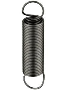 3 Free Length Music Wire Extension Spring Steel Inch Pack of 10 0.041 Wire Size 0.5 OD 0.041 Wire Size 3 Free Length 9.38 Extended Length Associated Spring Raymond 0.8 lbs/in Spring Rate 5.8 lbs Load Capacity 0.5 OD 9.38 Extended Length 