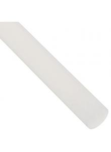 CTFE 1 Length 1/8 Diameter Round Rod FDA Compliant Chlorotrifluoroethylene Opaque White 