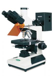 360 Degree Viewing Angle 40X Magnification 20X 10X 4X Halogen Illumination VanGuard 1241MM Reflected Illumination Industrial Microscope with Trinocular Head 