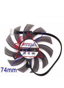FD7010H12S 12V 0.35A 75mm 4 Pin Replacement Cooling Fan For GTX660 GTX670 GTX680 GTX690 Graphics Card Fan 