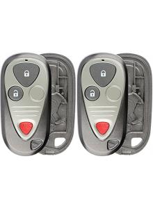 OUCG8D-387H-A KeylessOption Just the Case Keyless Entry Remote Control Car Key Fob Shell Replacement for E4EG8D-444H-A 