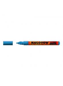 MOLOTOW ONE4ALL Acrylic Paint Marker, 2mm, Shock Blue Middle, 1 Each  (127.205)
