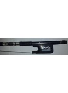 4//4 Artist /"Alto Clef/" Carbon Fiber Viola Bow with Zarelon Unbreakable Bow Hair