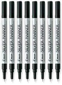 Pilot Silver Paint Marker 41600 0.5mm Extra Fine Point 