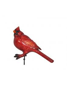 Ideal Christmas Decoration Comfy Hour Cardinals On Branch Single Key Hook Wall Hanger Screws Included 