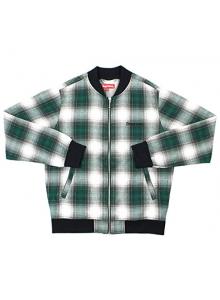 SUPREME 16SS Shadow Plaid Bomber M