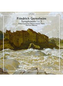 프리드리히 겔스하이무교향곡집 Friedrich Gernsheim Symphonien Nr 1 g moll op 32 Nr 3 c moll op 54 유니박스