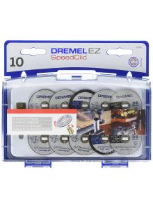 Dremel SpeedClic Schneid-Set SC-Aufspanndorn Trennscheiben Aufbewahrungsbox NEU 