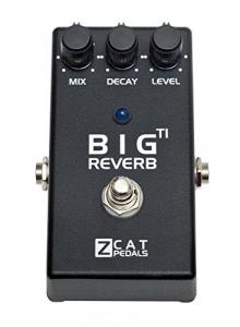 ZCAT Pedals G 캣 페달 리버브(홀드 기능) 기타 이펙터 Big Reverb TI